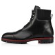 Christian Louboutin Citycroc Calf Lace Up Boots Black Men