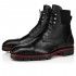 Christian Louboutin Citycroc Calf Lace Up Boots Black Men