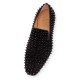 Christian Louboutin Dandelion Spikes Veau Velours Loafers Black Men