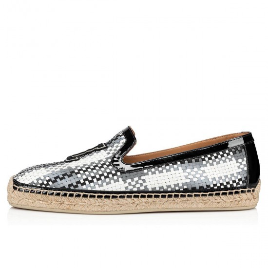 Christian Louboutin Ivy Nanou Tresse Reflex Espadrilles Version Multi Men