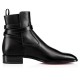 Christian Louboutin Kicko Leather Chelsea Boots Black Men