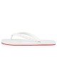 Christian Louboutin Loubi Flip Rubber Flip Flops White Men