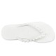 Christian Louboutin Loubi Flip Rubber Flip Flops White Men