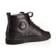 Christian Louboutin Louis Calf High Top Sneakers Black Men