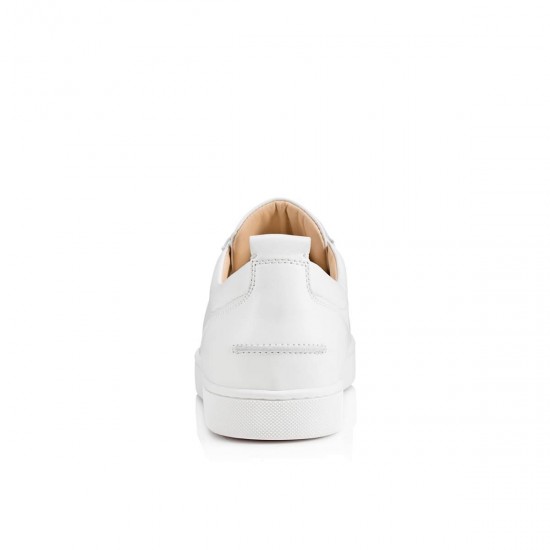 Christian Louboutin Louis Junior Calf Low Top Sneakers White Men