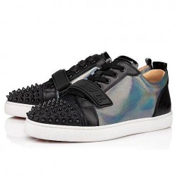 Christian Louboutin Louis Junior Spikes VS Creative Leather Low Top Sneakers Multi Men