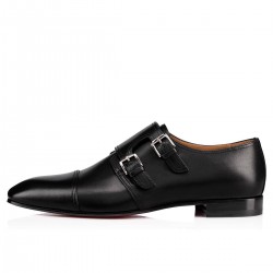 Christian Louboutin Mortimer Calf Dress Shoes Black Men
