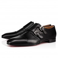 Christian Louboutin Mortimer Calf Dress Shoes Black Men