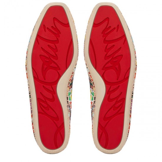 Christian Louboutin Nanou Orlato Cotton Espadrilles Multi Men