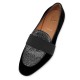 Christian Louboutin Night On The Nile Velvet Loafers Black Men