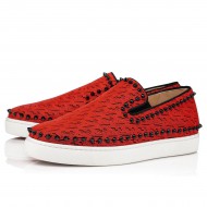 Christian Louboutin Pik Boat Techno Cl Slip On Sneakers Version Smoothie Men