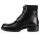 Christian Louboutin Trapman 20mm Leather Lace Up Boots Black Men