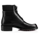 Christian Louboutin Trapman 20mm Leather Lace Up Boots Black Men