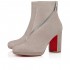 Christian Louboutin Birgitta 100mm Suede Ankle Boots Fume Women