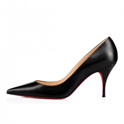 Christian Louboutin Clare 80mm Nappa Leather Pumps Black Women