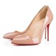 Christian Louboutin Corneille 100mm Patent Leather Pumps Nude Women