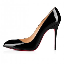 Christian Louboutin Corneille 100mm Patent Leather Pumps Black Women