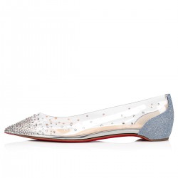 Christian Louboutin Degrastrass Pvc Ballet Flats Version Jeans Women