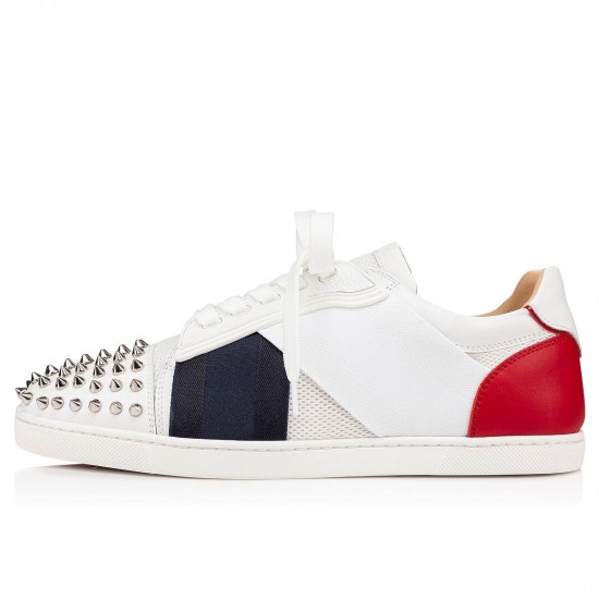 Christian Louboutin Elastikid Spikes Donna Leather Low Top Sneakers Version Multi Women