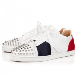 Christian Louboutin Elastikid Spikes Donna Leather Low Top Sneakers Version Multi Women