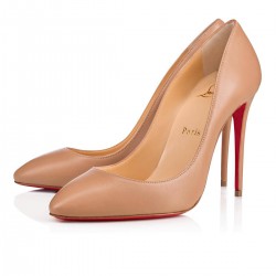 Christian Louboutin Eloise 100mm Leather Pumps Nude Women