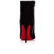 Christian Louboutin Eloise Booty 100mm Suede Ankle Boots Black Women