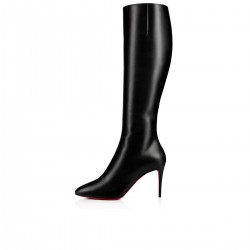 Christian Louboutin Eloise Botta 85mm Calf Knee High Boots Black Women