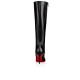 Christian Louboutin Eloise Botta 85mm Calf Knee High Boots Black Women