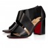 Christian Louboutin Fibi 85mm Leather Sandals Black Women