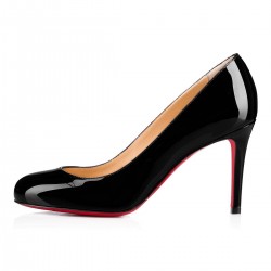 Christian Louboutin Fifille 85mm Patent Leather Pumps Black Women
