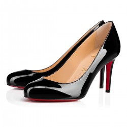 Christian Louboutin Fifille 85mm Patent Leather Pumps Black Women
