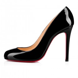 Christian Louboutin Fifille 100mm Patent Leather Pumps Black Women