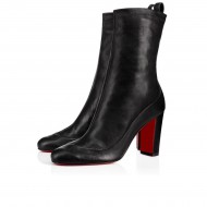 Christian Louboutin Gena 85mm Nappa Stretch Booties Black Women