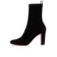 Christian Louboutin Gena 85mm Suede Booties Black Women