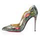 Christian Louboutin Hot Chick 100mm Patent Pumps Multicolor Women