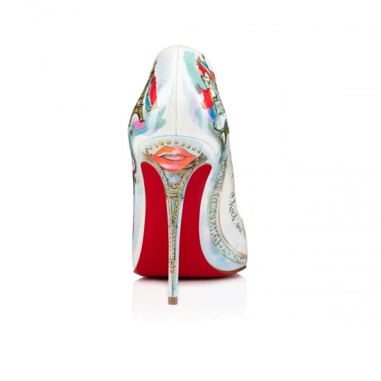 Christian Louboutin Hot Chick 100mm Patent Pumps Multicolor Women