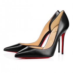 Christian Louboutin Iriza 100mm Leather Pumps Black Women