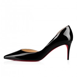 Christian Louboutin Iriza 70mm Patent Leather Pumps Black Women