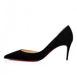 Christian Louboutin Iriza 70mm Suede Pumps Black Women