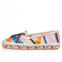 Christian Louboutin Ivy Espafun Rete Espadrilles Version Multi Women