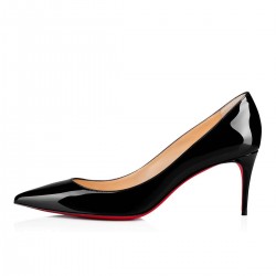 Christian Louboutin Kate 70mm Patent Leather Pumps Black Women