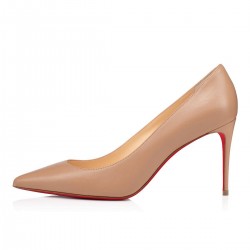 Christian Louboutin Kate 85mm Leather Pumps Nude Women