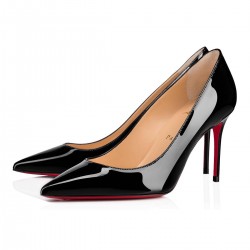 Christian Louboutin Kate 85mm Patent Leather Pumps Black Women