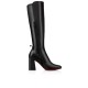 Christian Louboutin Kronobotte 85mm Calf Knee High Boots Black Women