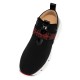 Christian Louboutin Lipsyrun Neopren Low Top Sneakers Black Women