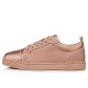 Christian Louboutin Louis Junior Orlato Satin Low Top Sneakers Nude 2 Women