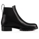 Christian Louboutin Marchacroche Leather Chelsea Boots Black Women