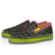 Christian Louboutin Pik Boat Leo Reflex Slip On Sneakers Multicolor Women