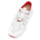 Christian Louboutin Red Runner Donna Mesh Low Top Sneakers White Women