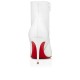 Christian Louboutin So Kate Booty 85mm Calf Ankle Boots White Women